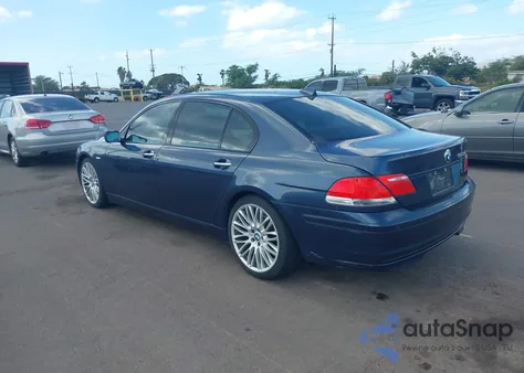 2008 BMW 750Li z USA, uszkodzony, nr VIN WBAHN83548DT83470